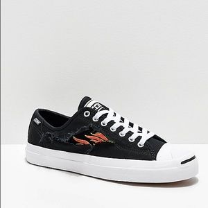 Converse Jack Purcell Pro Rip-Through Flame B/W